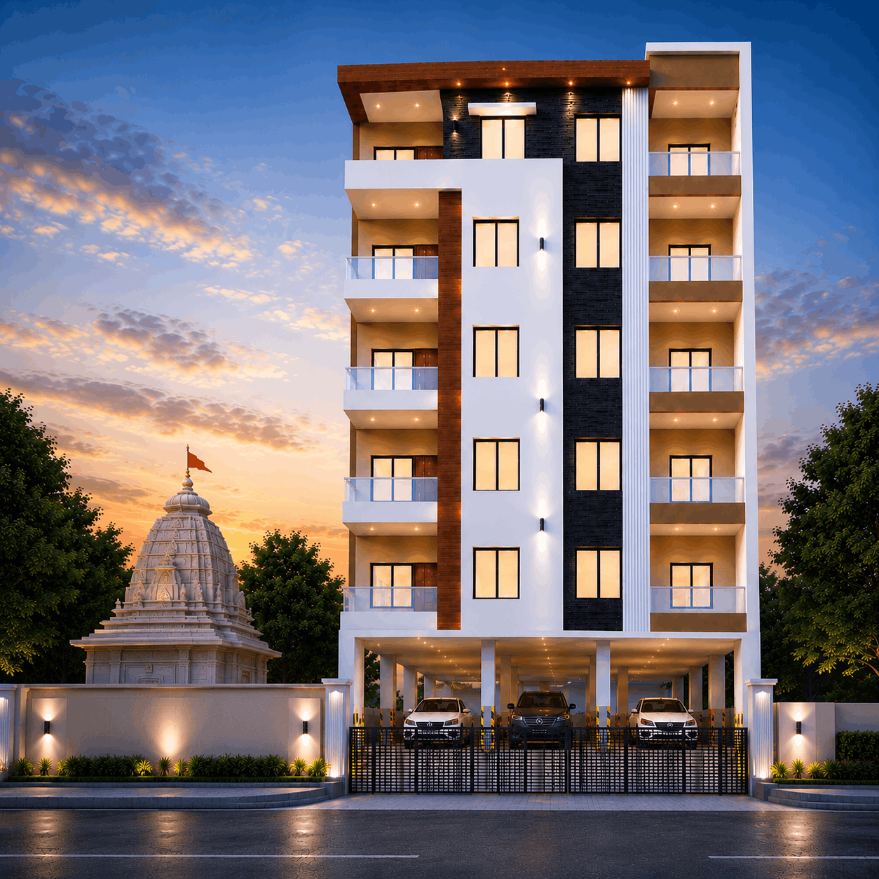 2 bhk and 3 bhk Flats in Murlipura New Building Flats